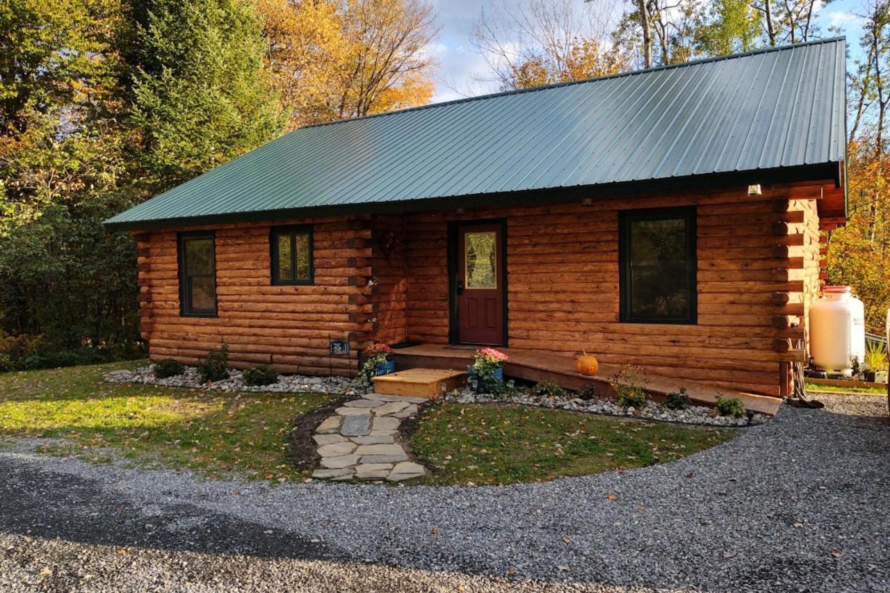 Blackbear Log Cabin Morrisville Екстериор снимка