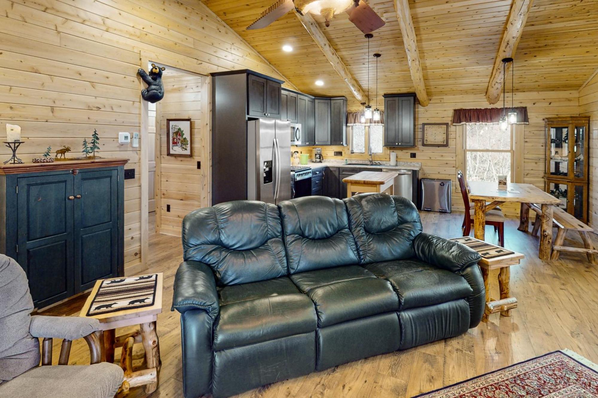 Blackbear Log Cabin Morrisville Екстериор снимка